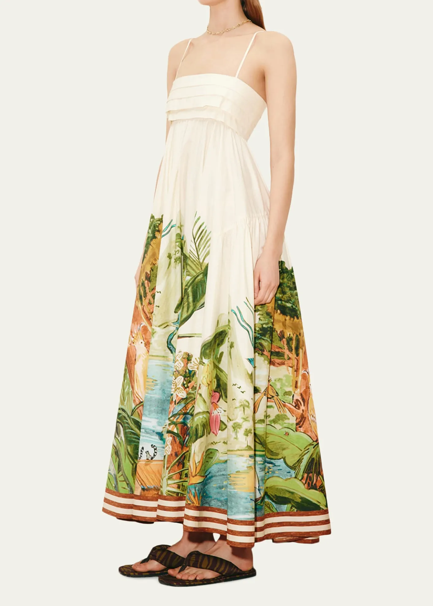 ALEMAISToucan Tango Midi Dress