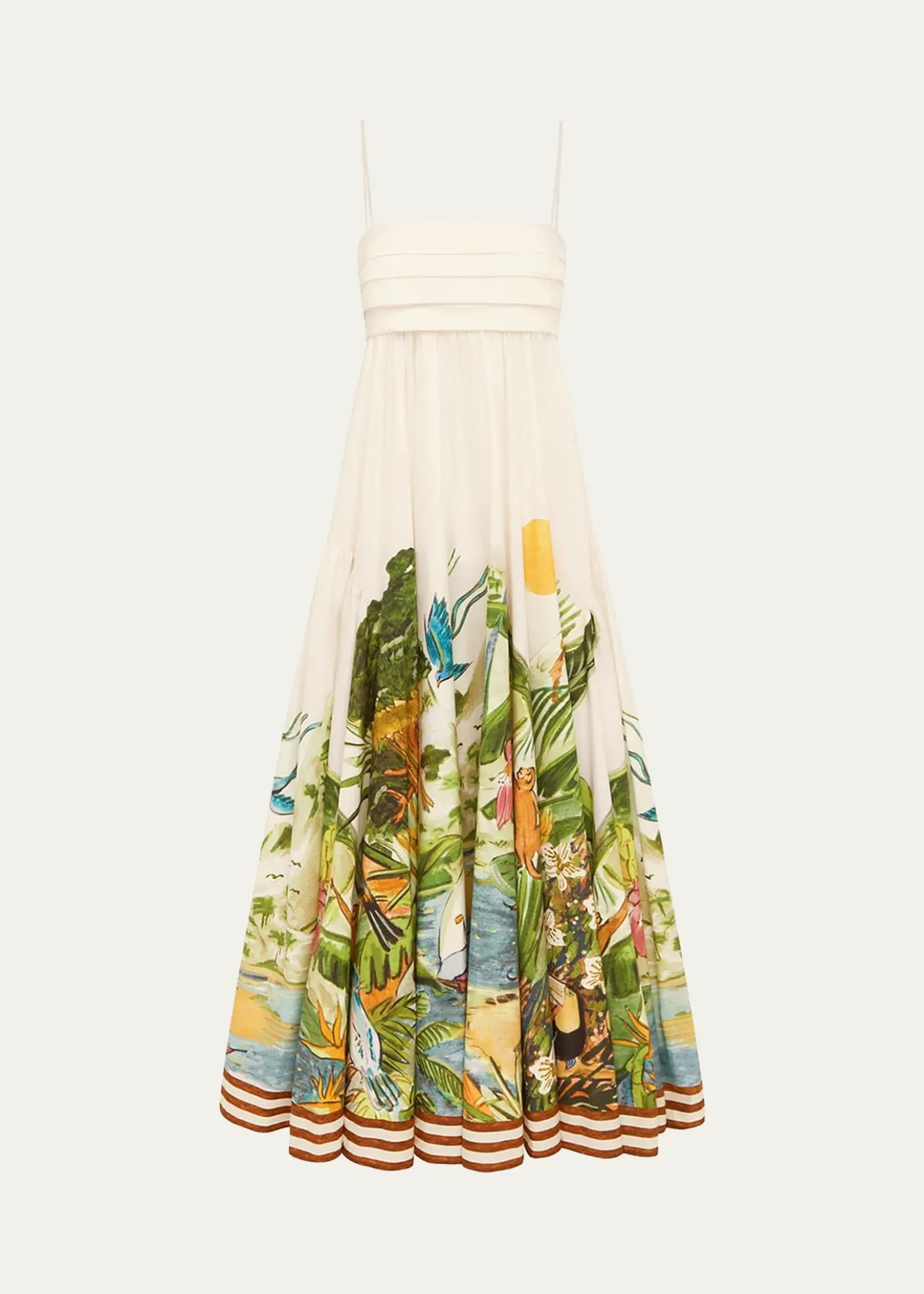 ALEMAISToucan Tango Midi Dress