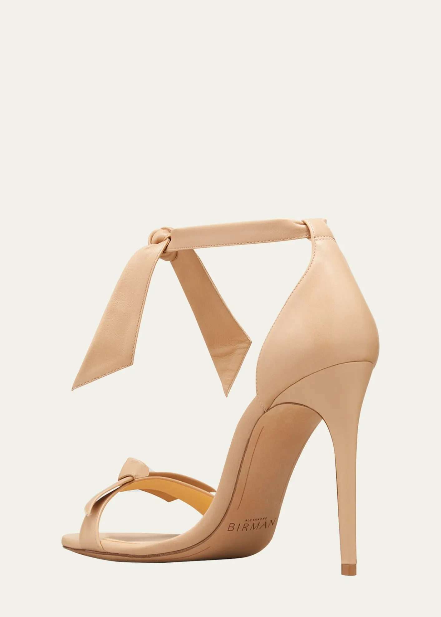 Alexandre BirmanClarita Bow-Tie Leather Sandals