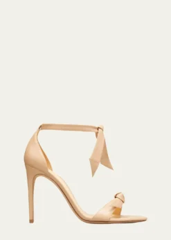 Alexandre BirmanClarita Bow-Tie Leather Sandals