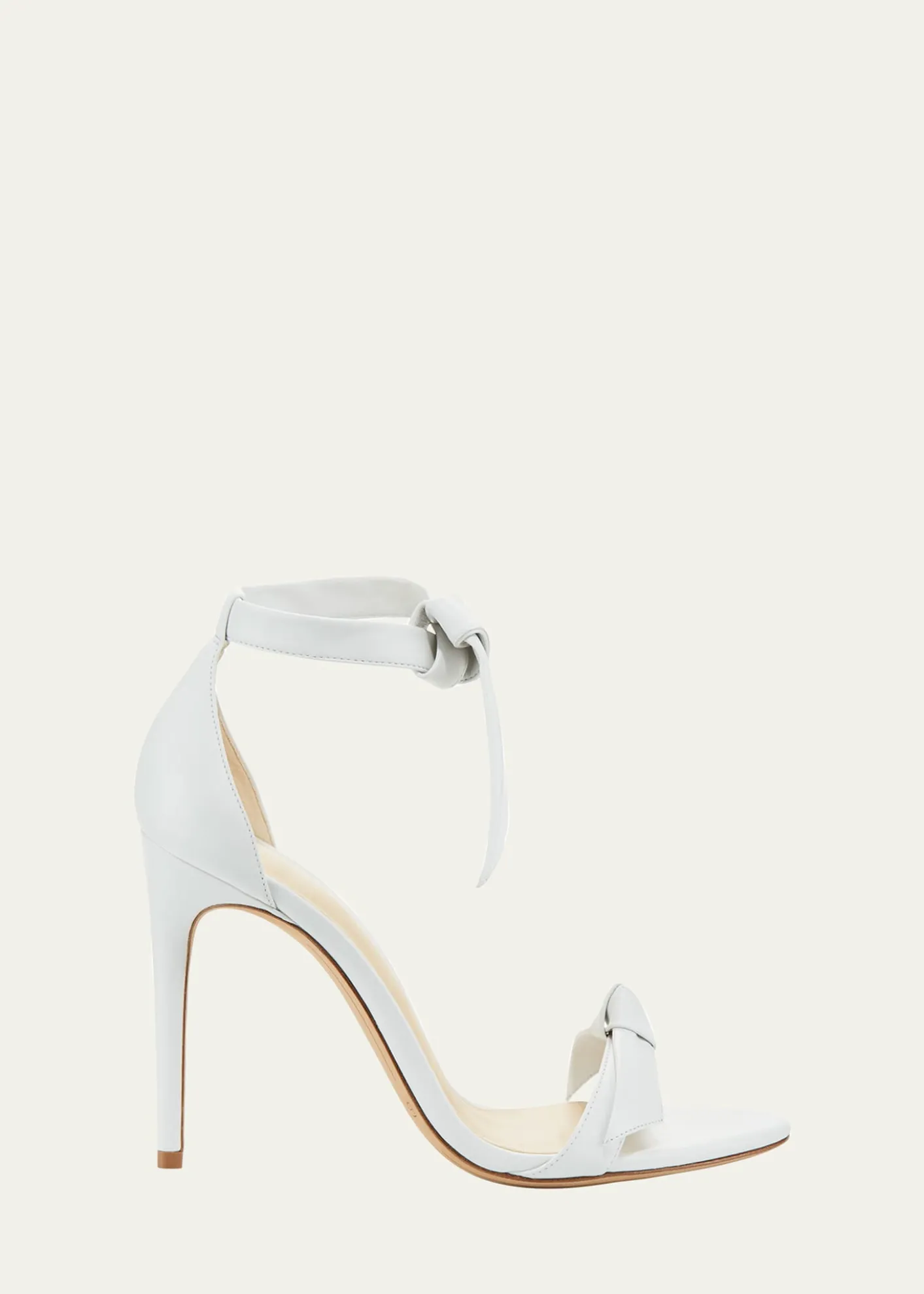 Alexandre BirmanClarita Knotted Leather High-Heel Sandals