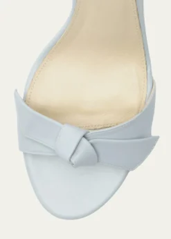 Alexandre BirmanClarita Knot Ankle-Strap Leather Sandals