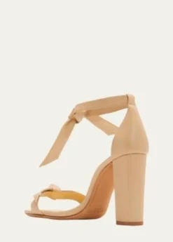 Alexandre BirmanClarita Leather Ankle-Tie Sandals