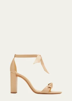 Alexandre BirmanClarita Leather Ankle-Tie Sandals