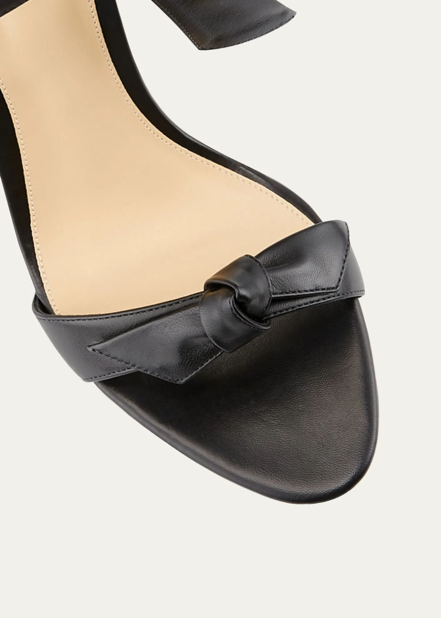 Alexandre BirmanClarita Leather Ankle-Tie 100mm High-Heel Sandals