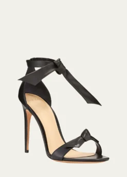 Alexandre BirmanClarita Leather Ankle-Tie 100mm High-Heel Sandals
