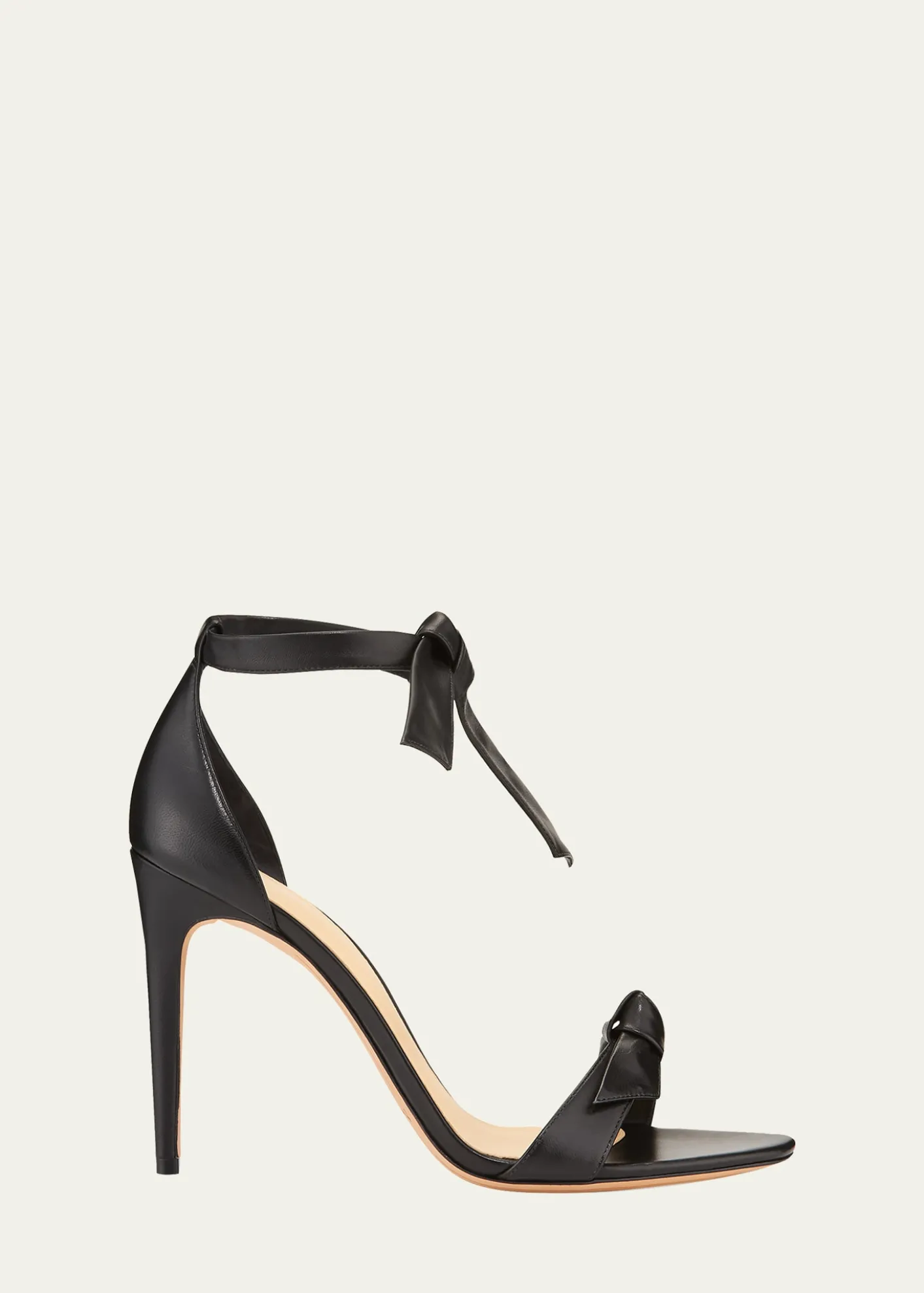 Alexandre BirmanClarita Leather Ankle-Tie 100mm High-Heel Sandals