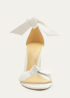 Alexandre BirmanClarita 90mm Leather Ankle-Tie High-Heel Sandals