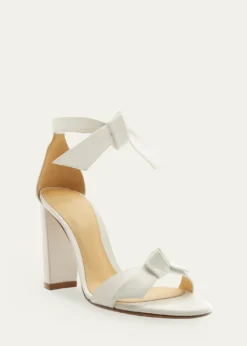 Alexandre BirmanClarita 90mm Leather Ankle-Tie High-Heel Sandals