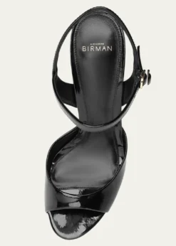 Alexandre Birman120mm Amy Patent Leather Platform Sandals