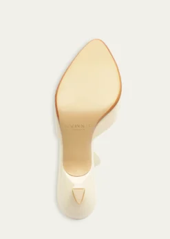 Alexandre Birman85mm Miranda Patent Leather Peep-Toe Pumps
