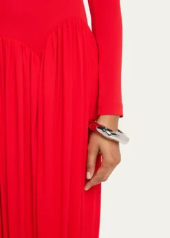 Alexis BittarMolten Wide Bangle Bracelet, Size Large