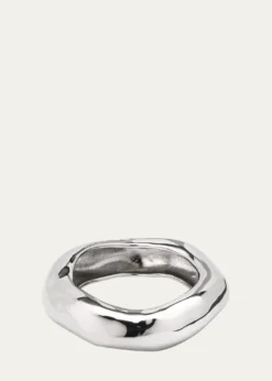 Alexis BittarWide Molten Bangle, Size Small
