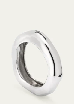Alexis BittarWide Molten Bangle, Size Small