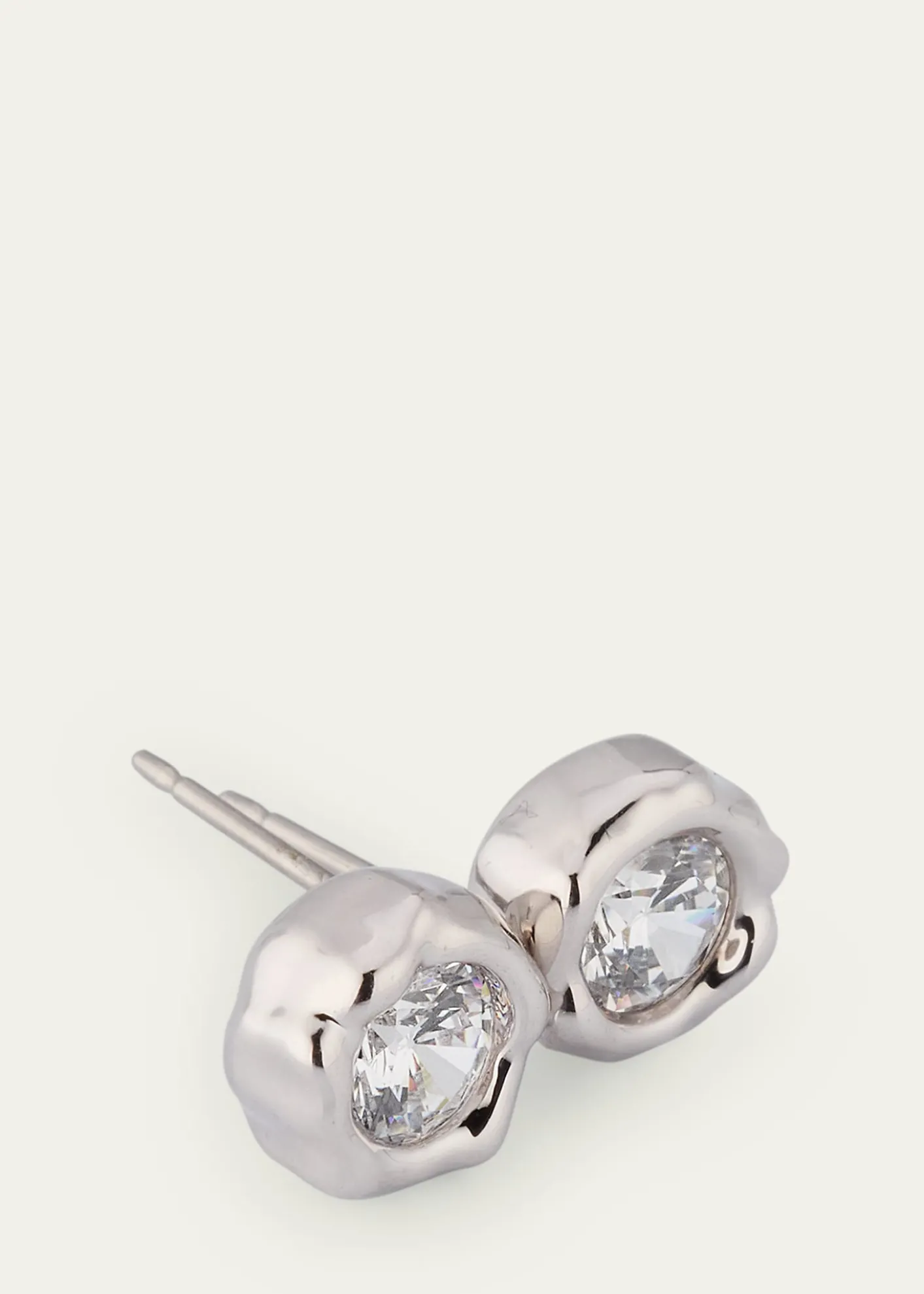 Alexis BittarAsterales Molten Bezel Stud Earrings