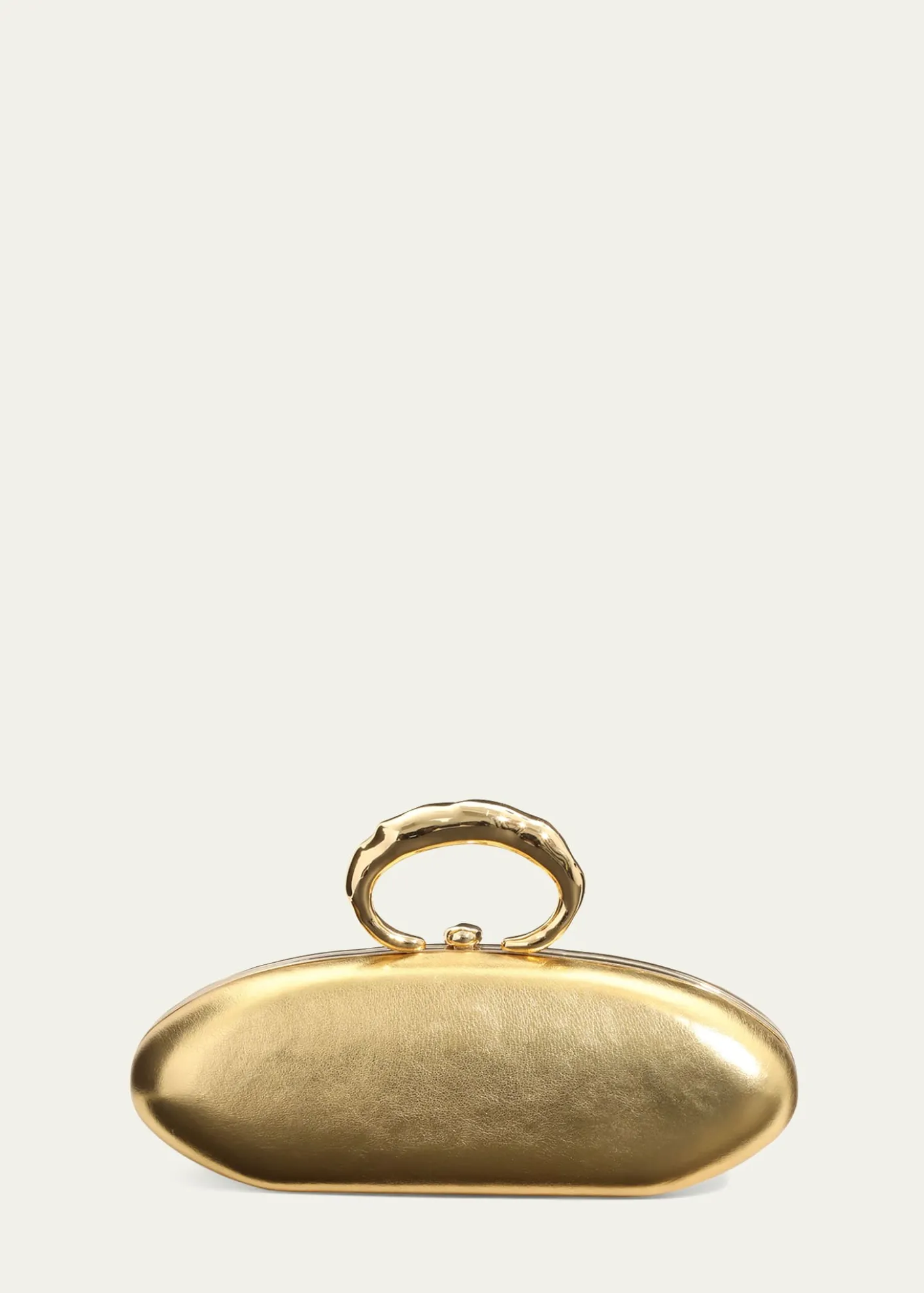 Alexis BittarMolten Gold Bullet Minaudiere