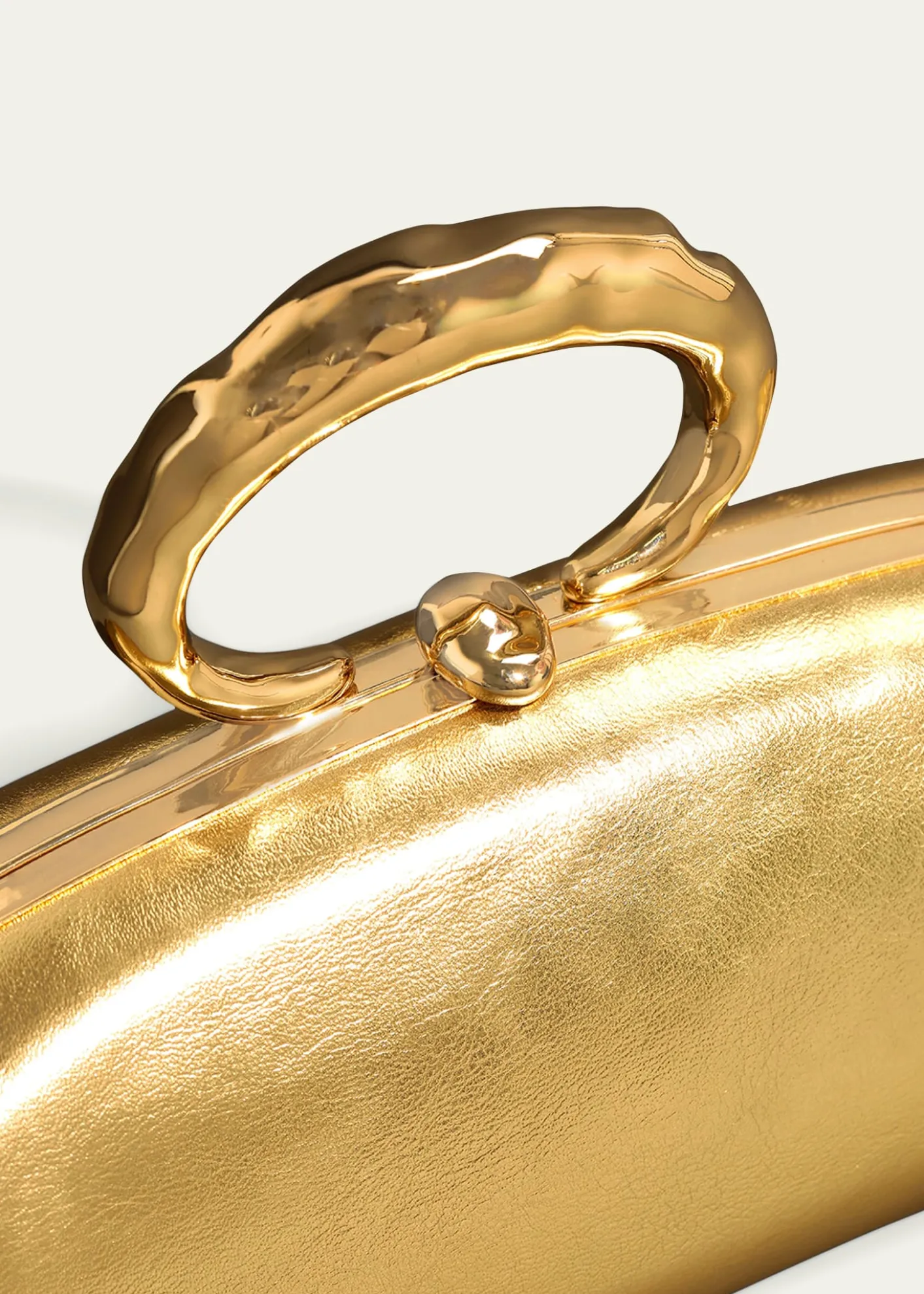 Alexis BittarMolten Gold Bullet Minaudiere