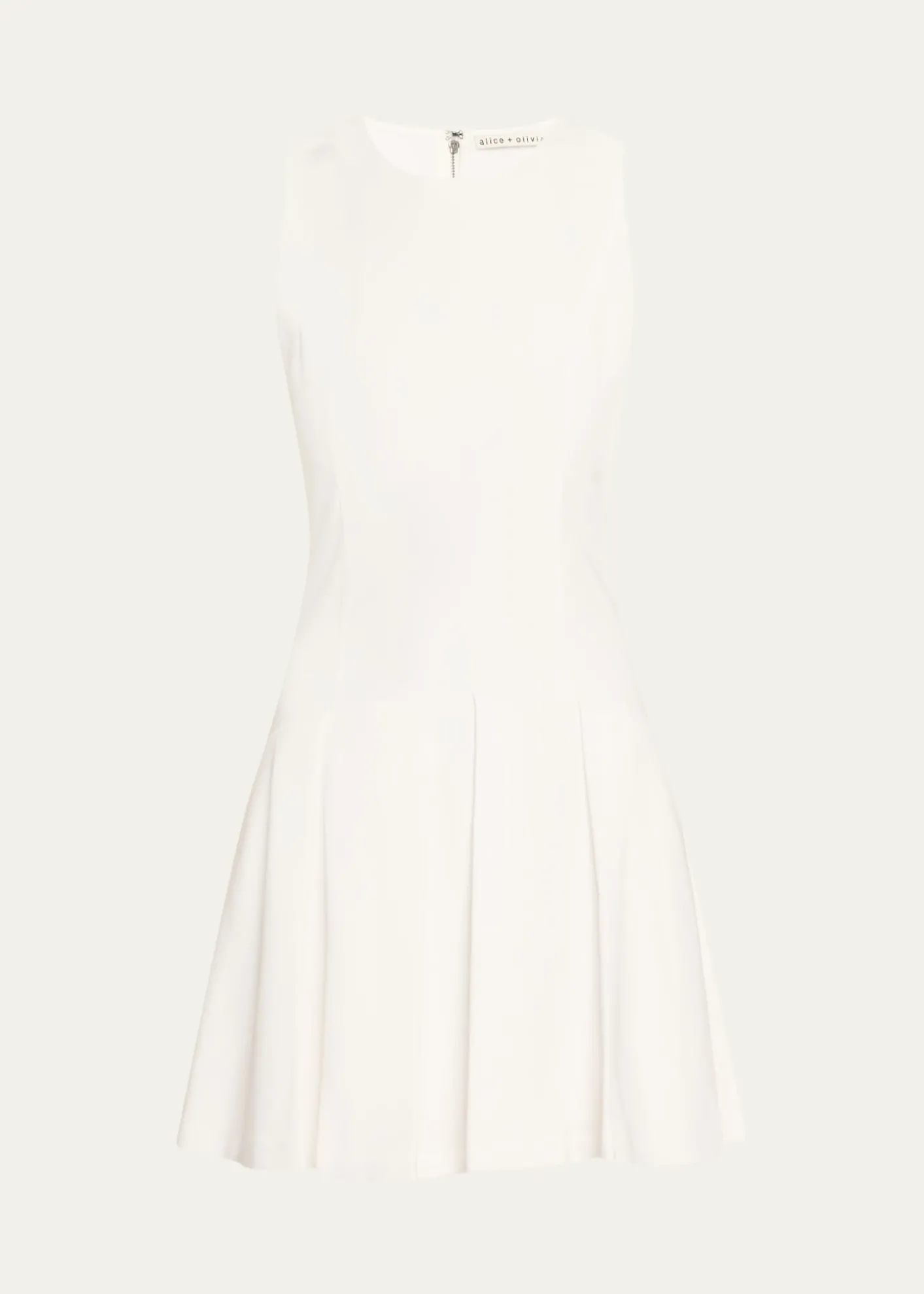 ALICE + OLIVIAAdley Drop-Waist Mini Dress