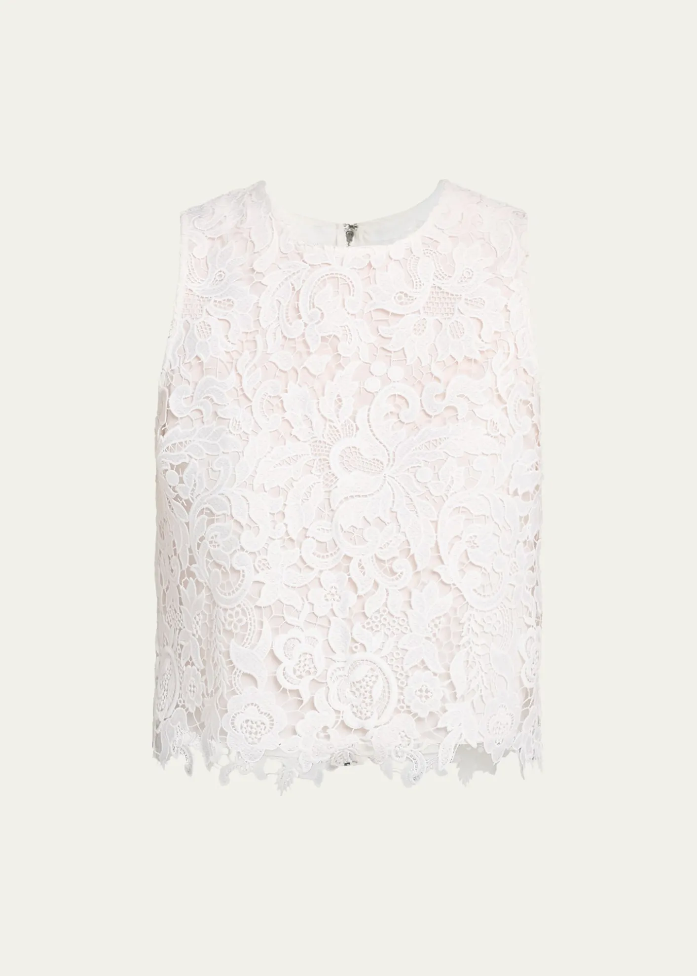 ALICE + OLIVIAAmal Lace Tank Top