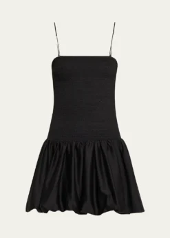 ALICE + OLIVIAArden Drop-Waist Bubble Mini Dress