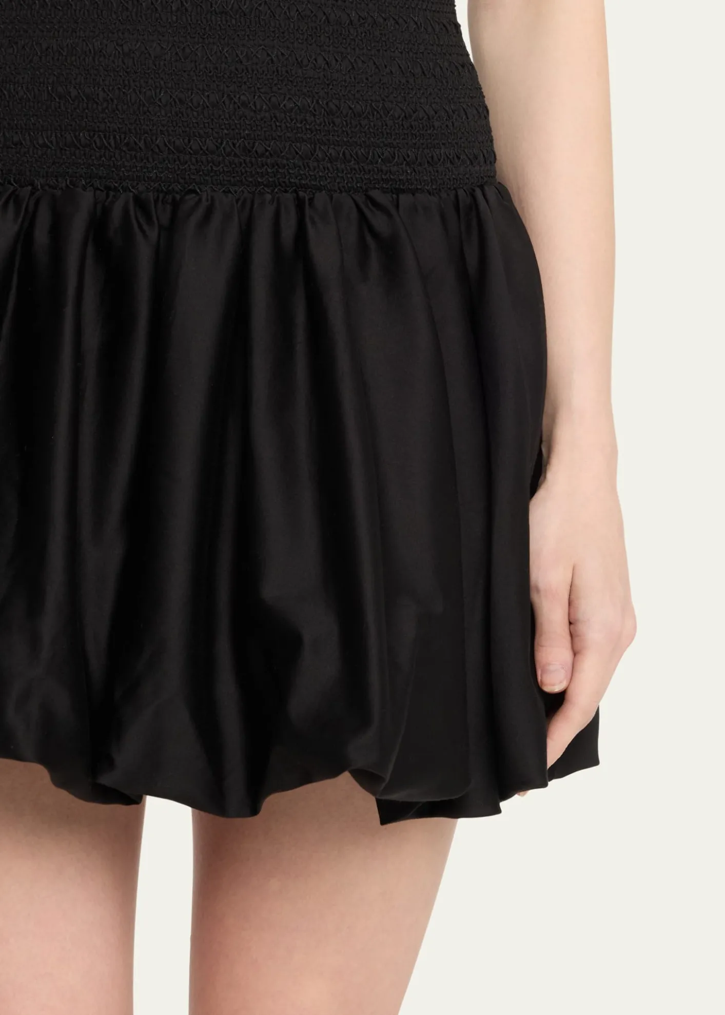 ALICE + OLIVIAArden Drop-Waist Bubble Mini Dress