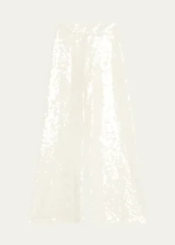 ALICE + OLIVIAAthena Sequined Wide-Leg Pants
