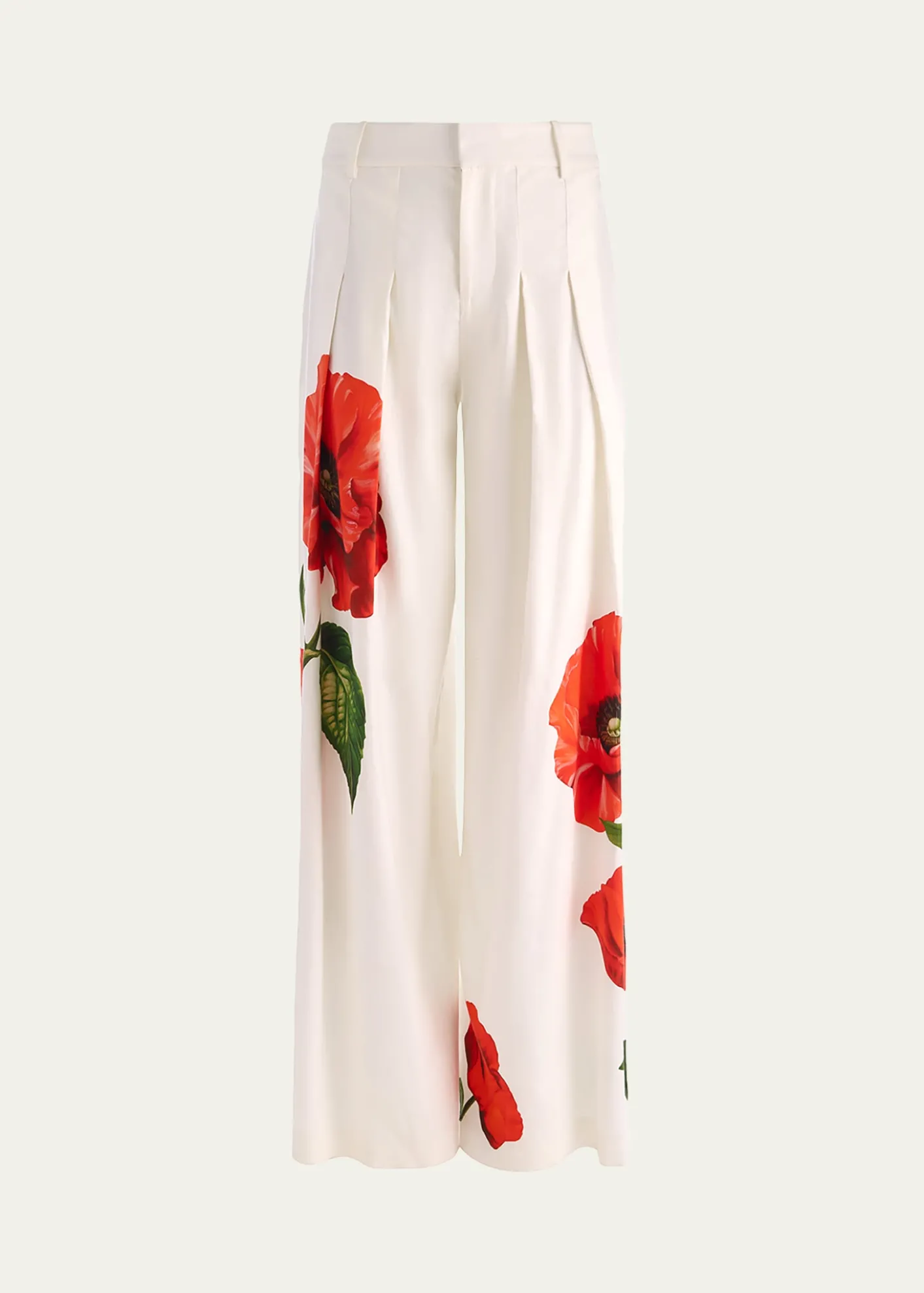 ALICE + OLIVIABlaire High-Rise Pleated Trousers