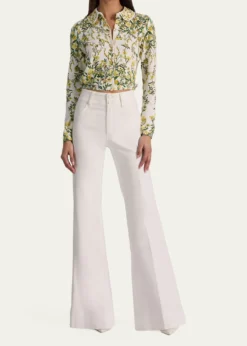 ALICE + OLIVIACarson Printed Cardigan