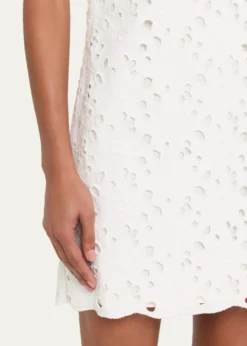 ALICE + OLIVIAClyde Eyelet Shift Dress