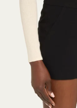 ALICE + OLIVIADonald High-Waist Shorts