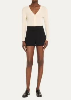 ALICE + OLIVIADonald High-Waist Shorts