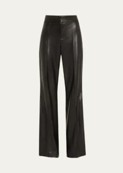 ALICE + OLIVIADylan High-Waist Faux-Leather Pants