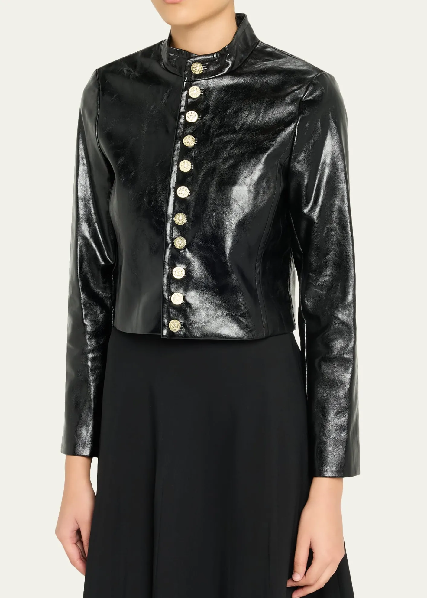 ALICE + OLIVIAEmerson Vegan Leather Jacket