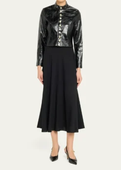 ALICE + OLIVIAEmerson Vegan Leather Jacket