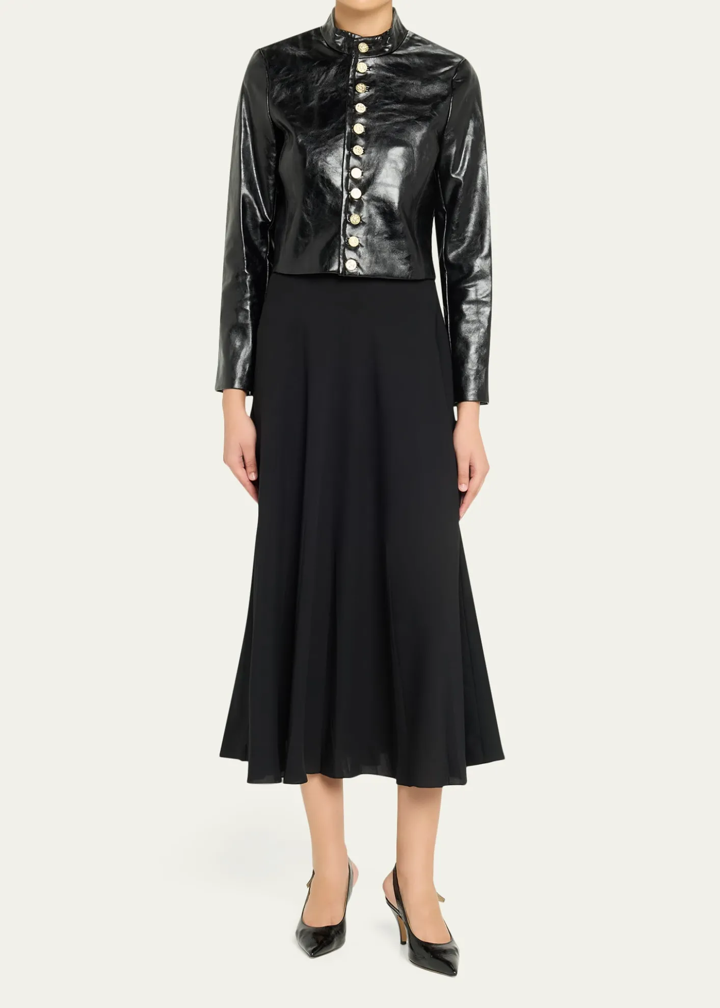 ALICE + OLIVIAEmerson Vegan Leather Jacket