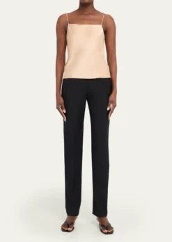 ALICE + OLIVIAHarmon Drapey Slip Tank
