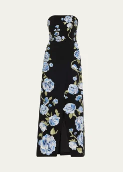 ALICE + OLIVIAJeri Embellished Romper with Overskirt