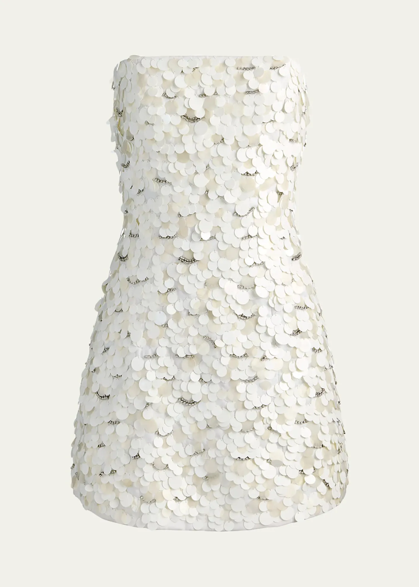 ALICE + OLIVIAKatia Sequined Strapless Mini Dress
