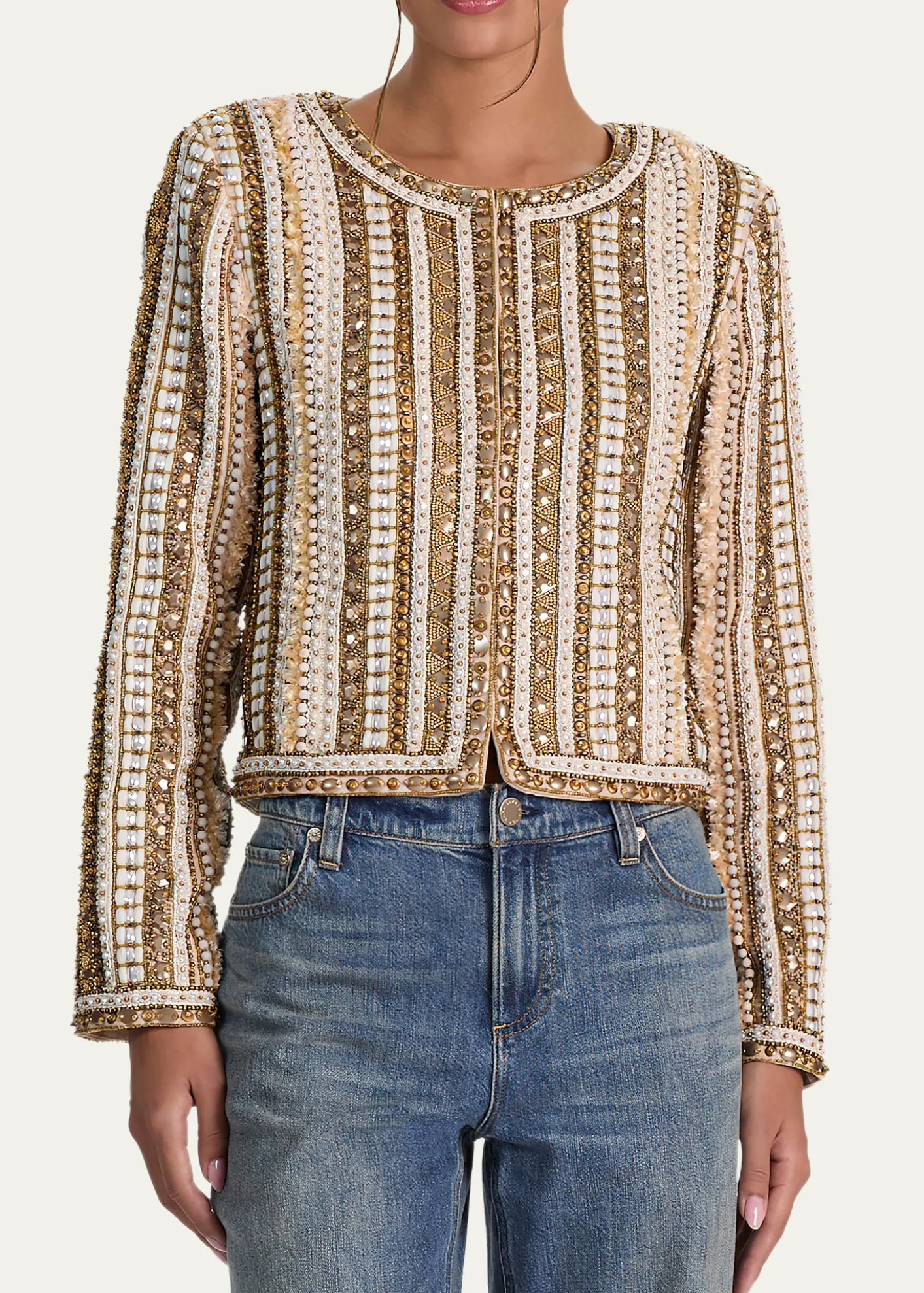 ALICE + OLIVIAKidman Embellished Jacket