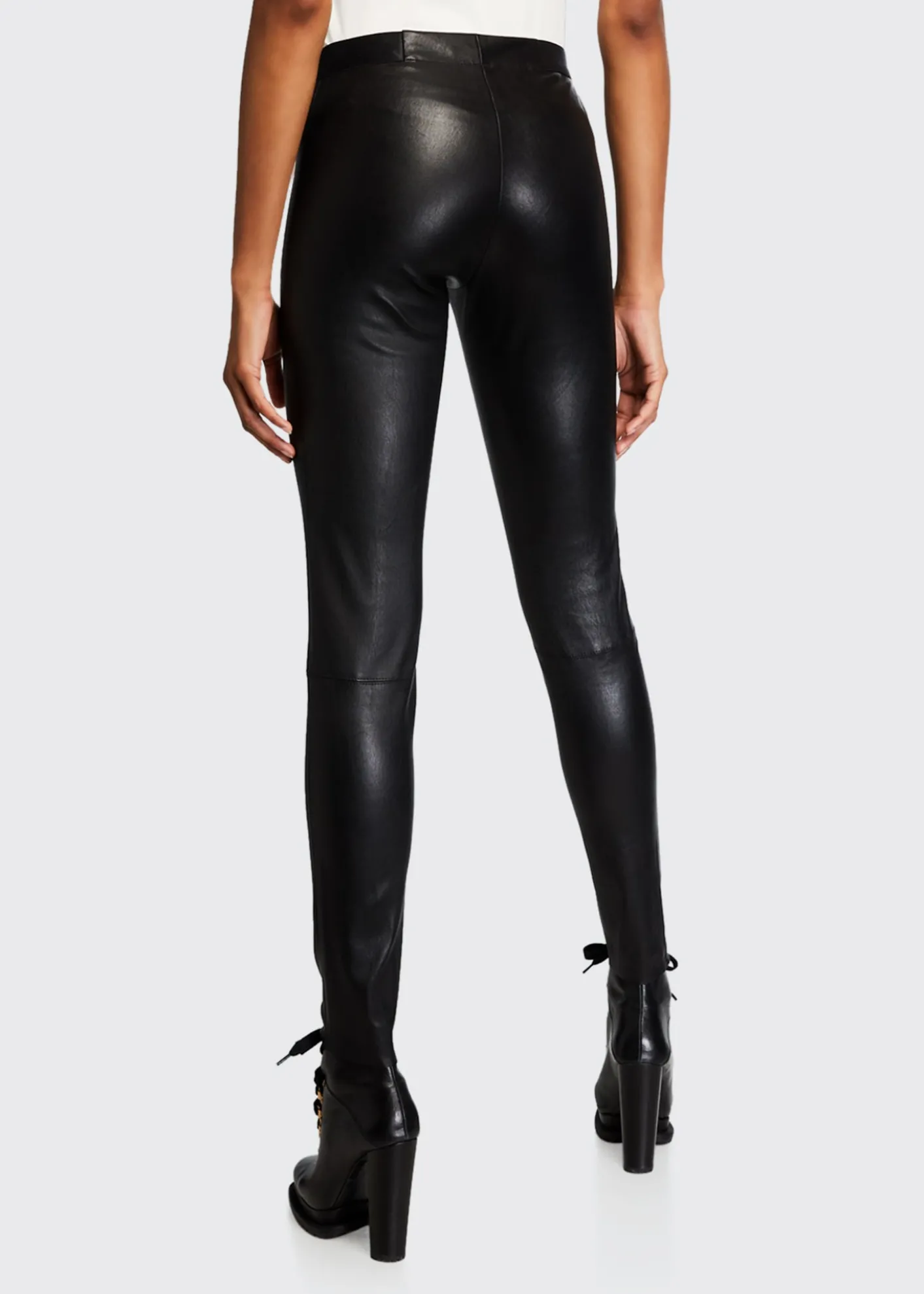 ALICE + OLIVIALamb Leather Leggings
