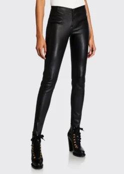 ALICE + OLIVIALamb Leather Leggings