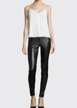 ALICE + OLIVIALamb Leather Leggings