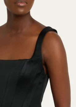 ALICE + OLIVIALilianna Satin Corset Top