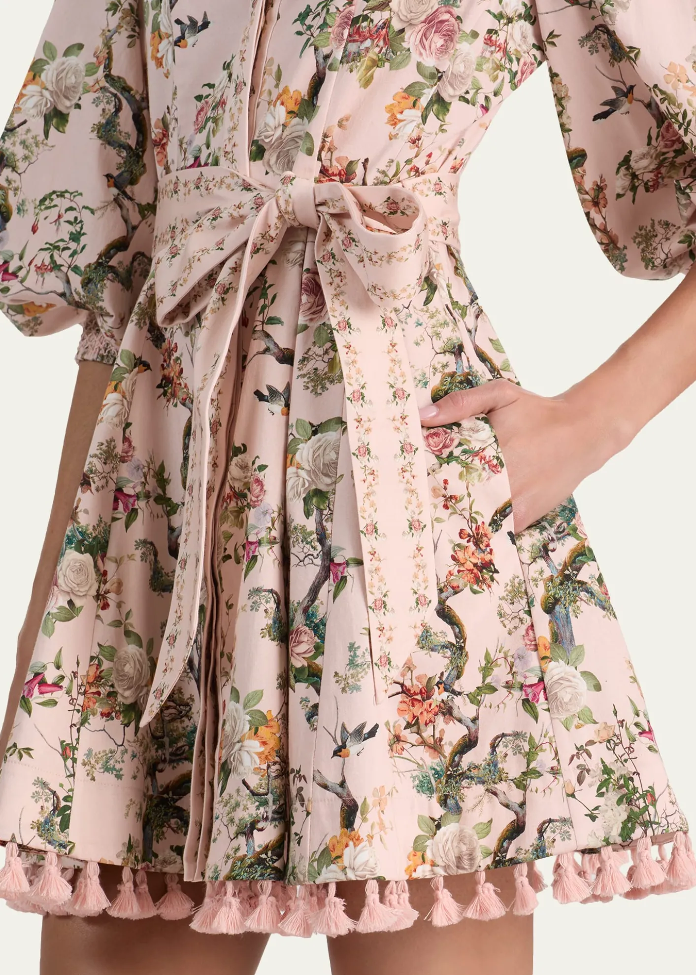 ALICE + OLIVIALucy Belted Mini Shirtdress