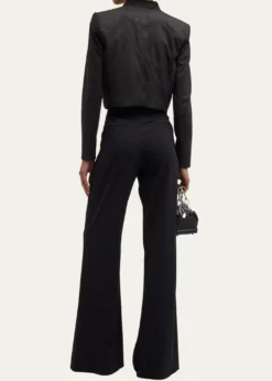 ALICE + OLIVIANew Harvey Suede Open-Front Jacket