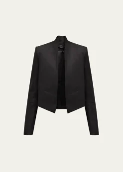 ALICE + OLIVIANew Harvey Suede Open-Front Jacket