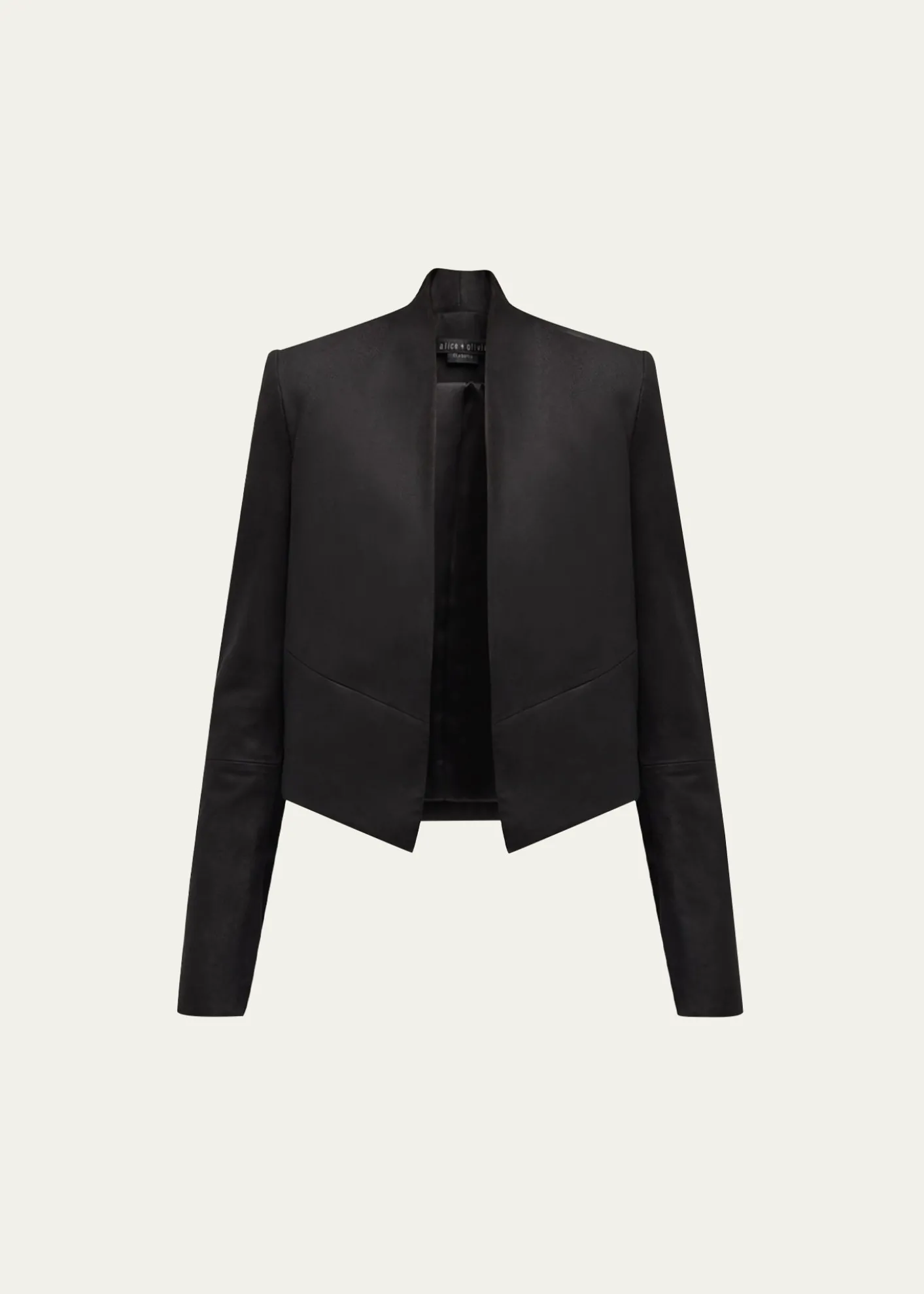 ALICE + OLIVIANew Harvey Suede Open-Front Jacket