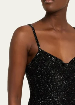 ALICE + OLIVIANina Embellished Maxi Dress