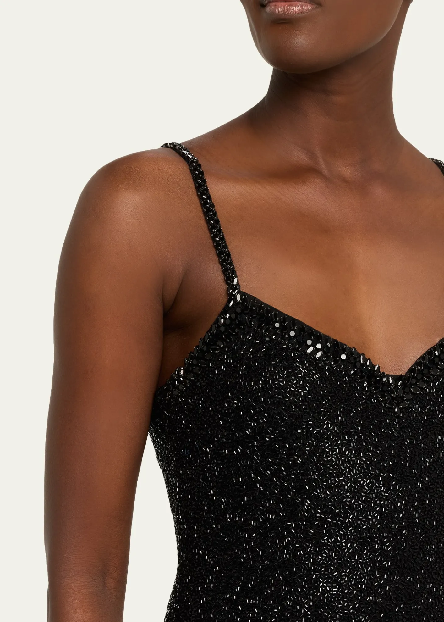 ALICE + OLIVIANina Embellished Maxi Dress