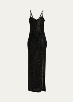 ALICE + OLIVIANina Embellished Maxi Dress